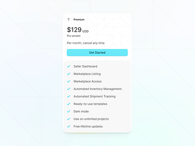 Templates / Pricing figma pricing product design ui ui kit