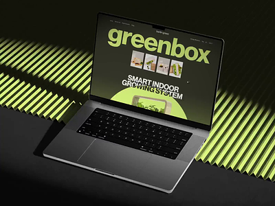 Berlin Green | Corporate Website animation design ui ux web