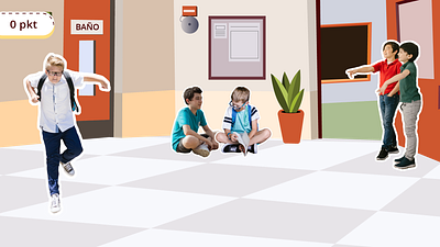 illustration for an interactive game