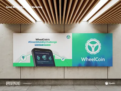 WheelCoin branding and social media marketing design case study banner banner design brand design brand identity branding colourful design graphic design icon design icons marketing post post design poster poster design social media typography visual identity web3