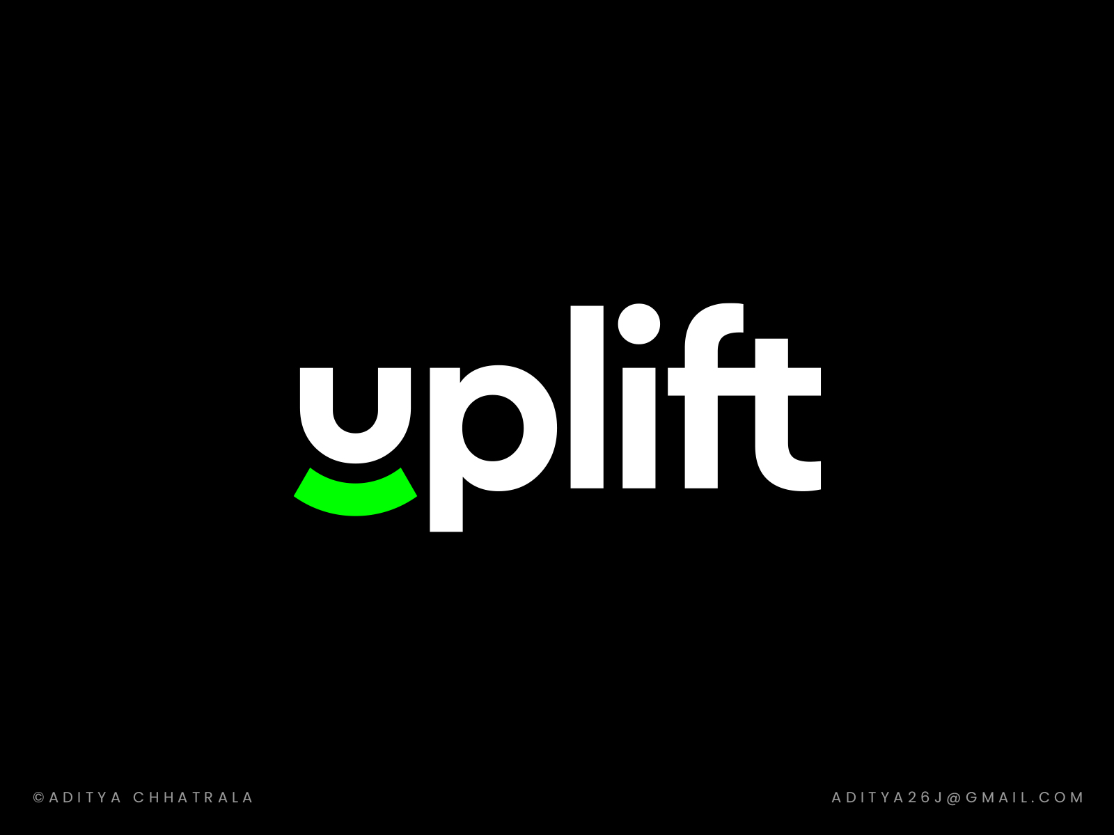 uplift - logo design / logotype by Aditya Chhatrala on Dribbble