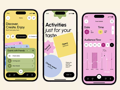 EventConnect - Mobile App Concept dailyui