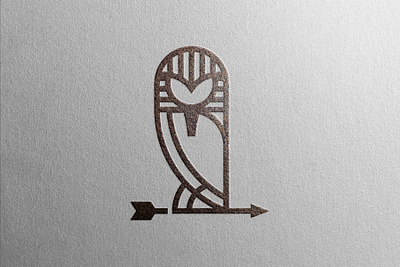 Owl arrow branding design egypt graphic design icon illustration logo logo design owl vector