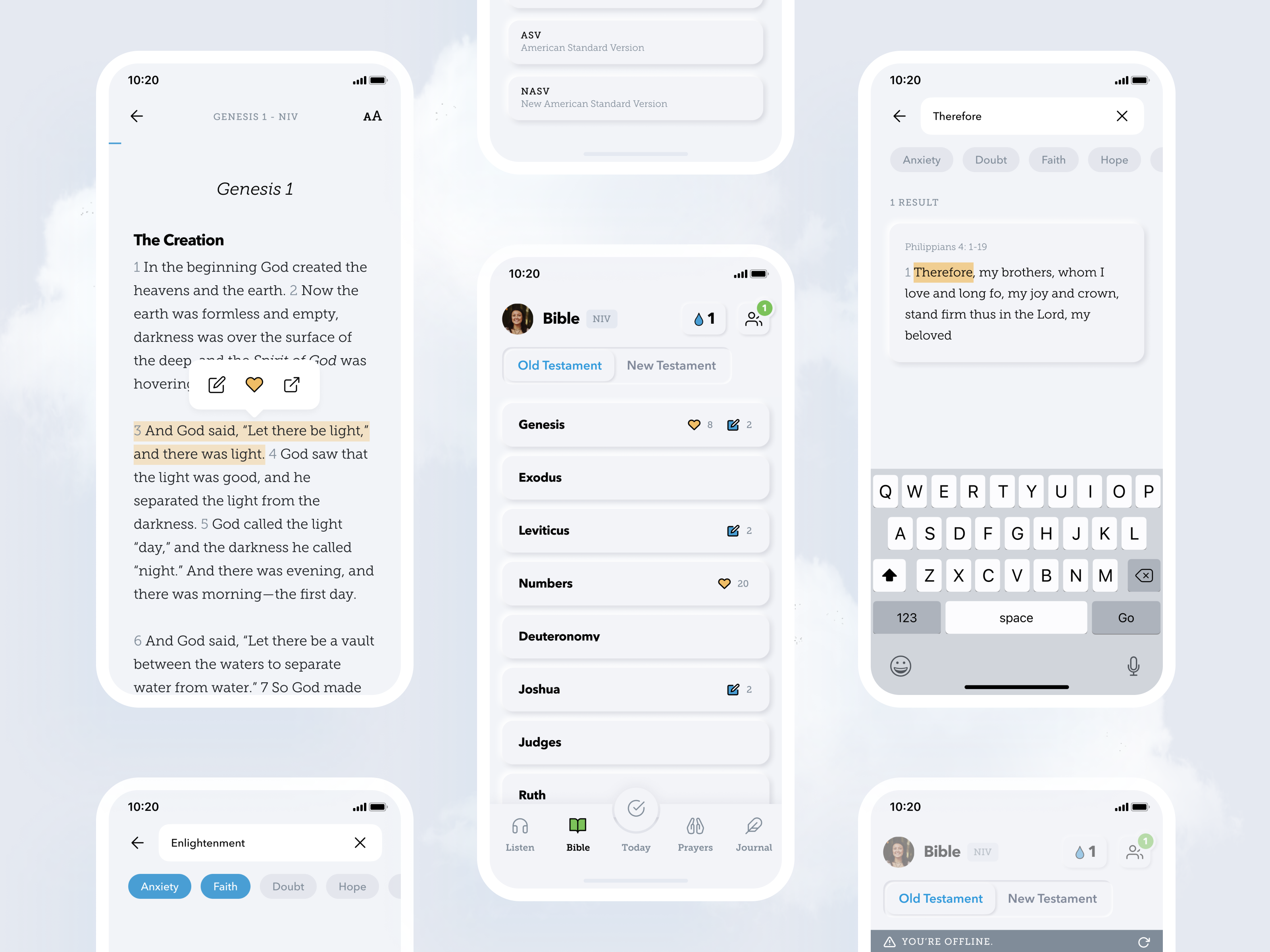 Glorify App - Bible Flow : A Journey Through Scripture