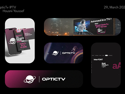 OpticTv IPTV brand identity brand visual brand visuality branding graphic design illustrator iptv logo logo design logo visual logos photoshop visual identity