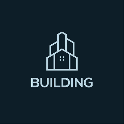 Real Estate Logo Design architecture branding building logo construction graphic design house insurance logo logo design market real estate