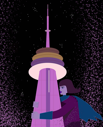 Tower design illustration