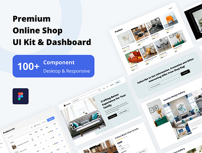 Online Shop UI Kit e commerce e commerce website merket place online shop online shop ui kit ui ui elements ui kit ui mockup ui template ui ux ux web design website mockup website template