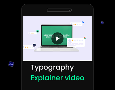 Typography Explainer Video || Nasim Hossain after effect animation branding explainer video kinetictypography motion graphics typography ui