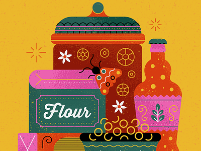 Gluten food abstract beer book butterfly celiac cereals diet flat design flour flowers food geometric gluten illustration medical packaging pasta recipes textures vector