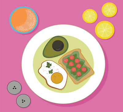 #foodillustration app branding design illustration logo vector