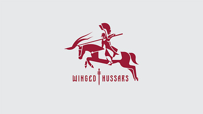 Winged hussars branding design graphic design horse hussars icon illustration logo logo design vector wings