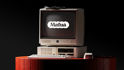 Mafuá | Identidade Visual branding design download free freebie graphic design logo mockup mockup cloud mockupcloud pc retro