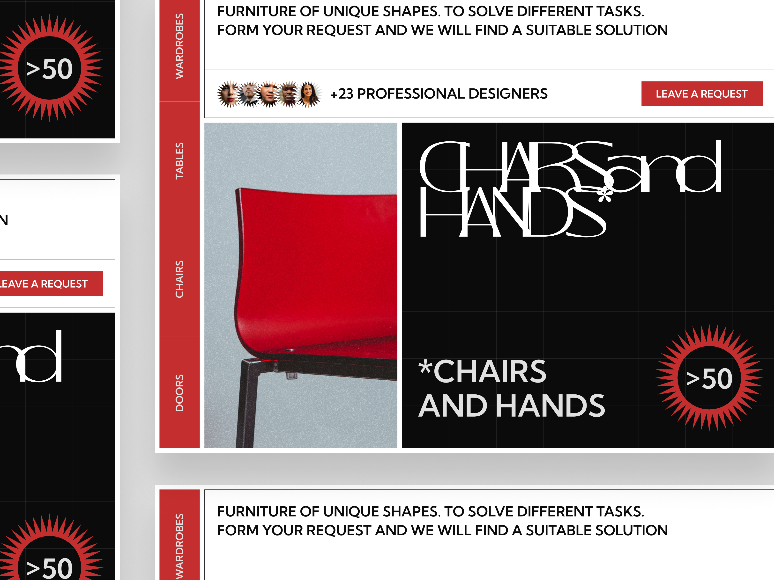 Furniture shop chair doors furniture shop store ui web