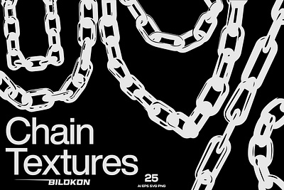 Chains Textures Vector BUNDLE chain chain cricut cut file design illustration set file for cricut