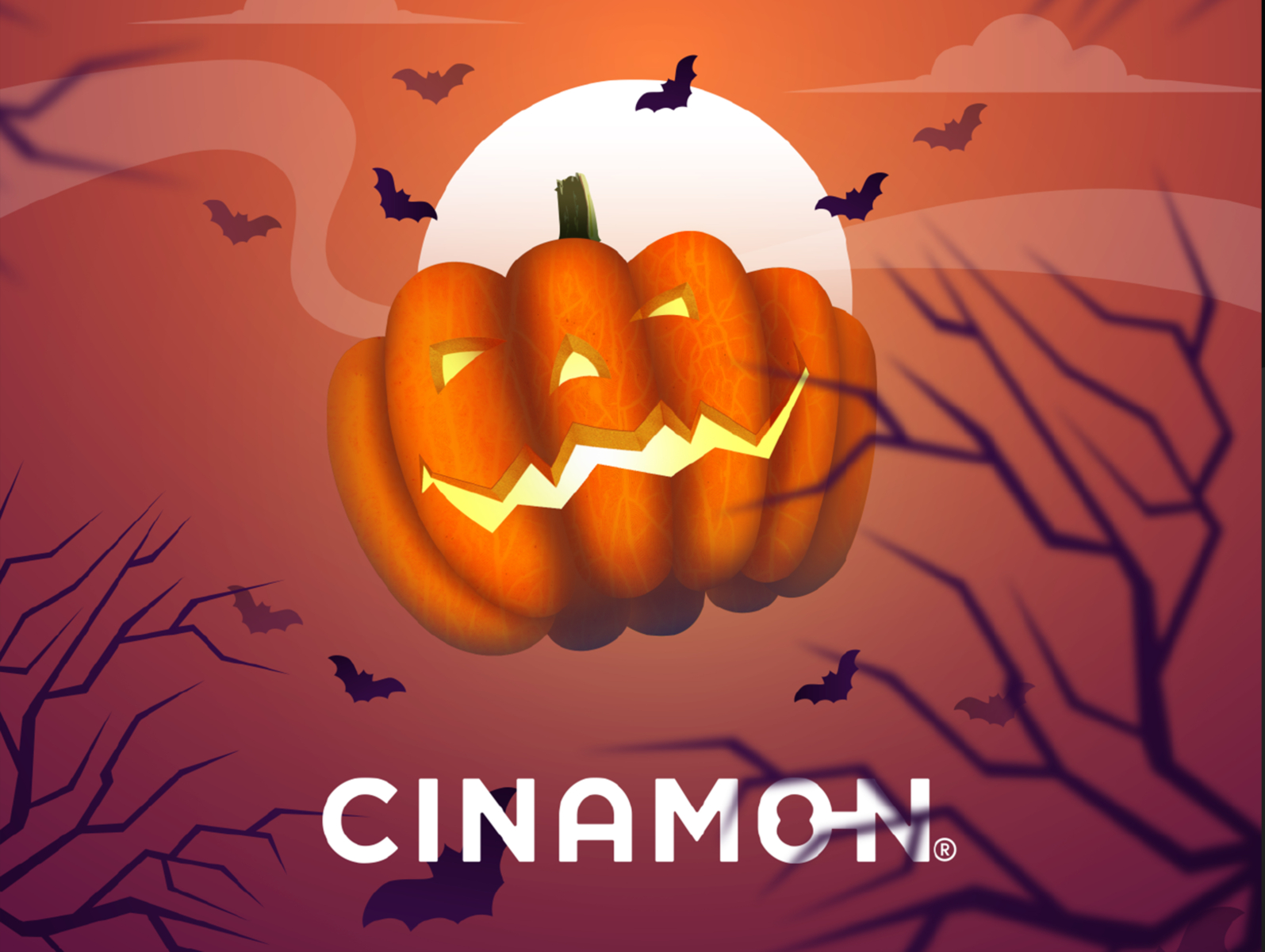 Halloween IG poster branding graphic design logo