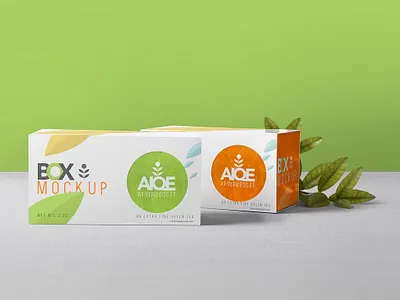 Tea Packaging Mockups bag box design green mock up mockup pack packaging presentation product psd rectangular showcase tea tea packaging mockups template