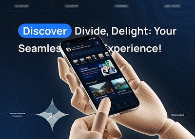 Adventore- Travel App app app design branding casestudy graphic design motion graphics ui ux