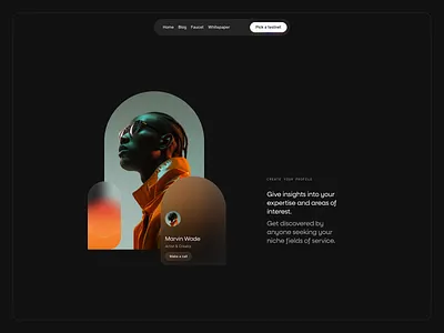 How it works #1 dark design framer landing page theme ui web website