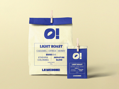 LA BRIOCHE! branding branding design download free freebie identity logo mockup mockups paper bag psd sunbeds template typography