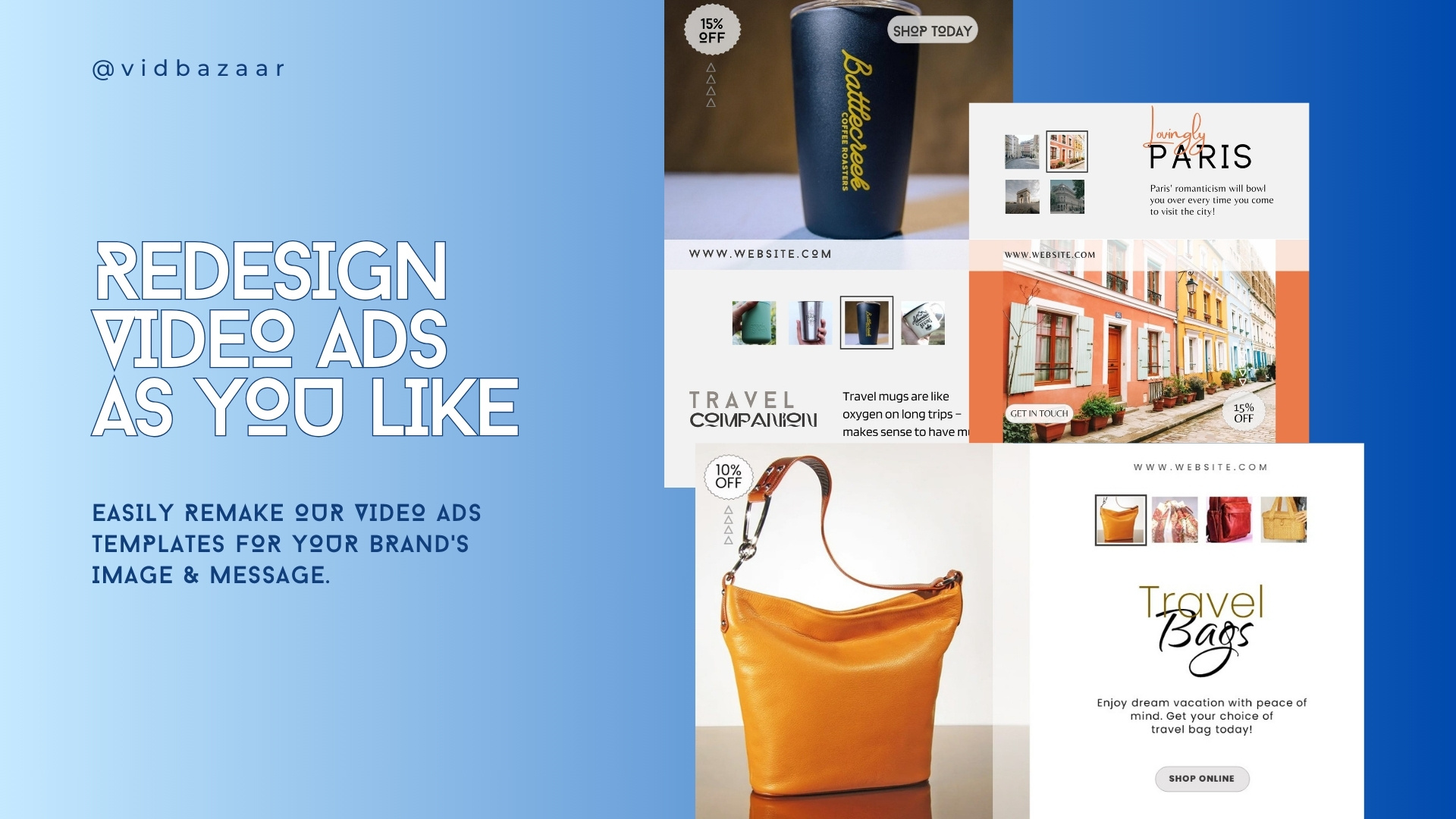 Redoing Canva PowerPoint Video Ads Is Easy advertising amazon ads animation canva instagram ads powerpoint template youtube ads