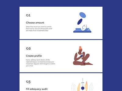 Landing Page Cards for Bownce Sports Tech Startup madebymad