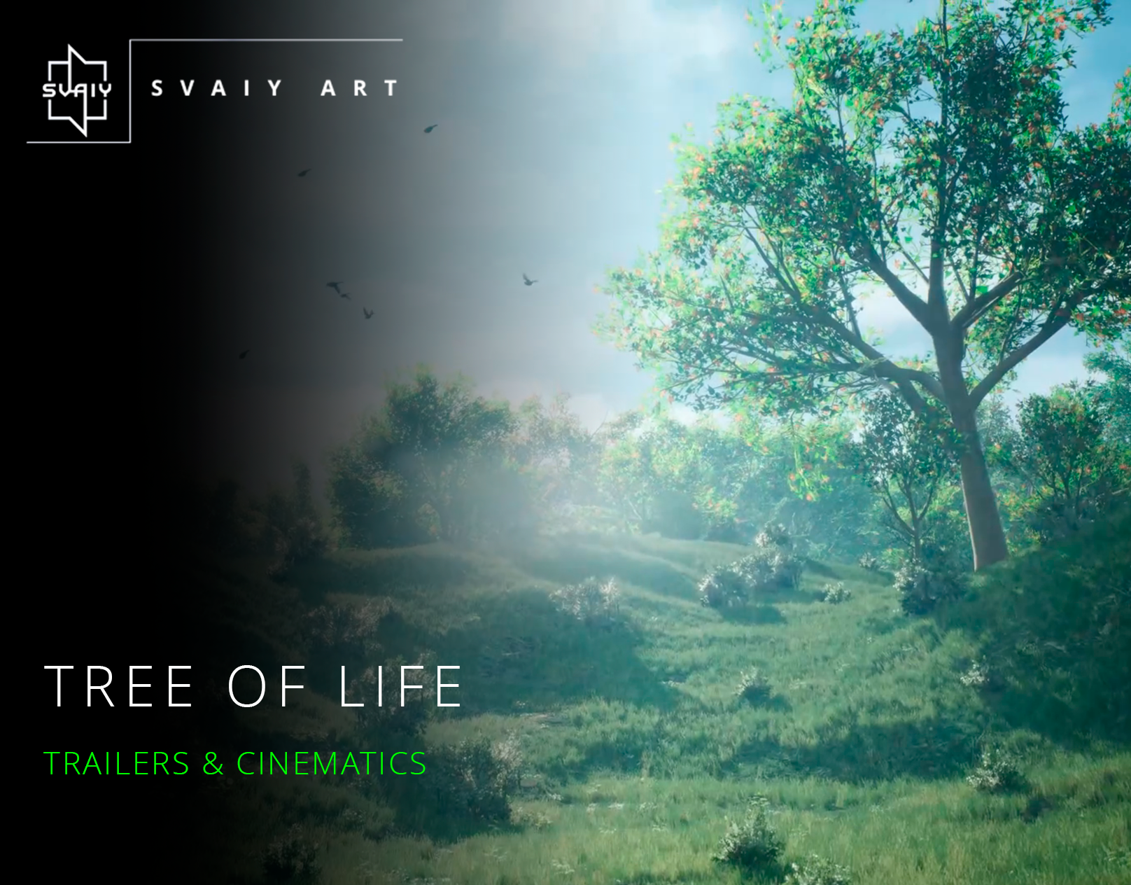 Tree Of Life | Biofeedback Breath Project 3d animation 3d modelling 3d rendering animation app development cgi game art medecine unreal engine vr development