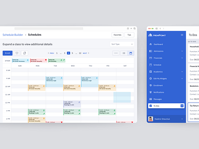Using our experience to design an effective Schedule Builder design agency eleken product design saas ui ui design ui ux design ux ux design