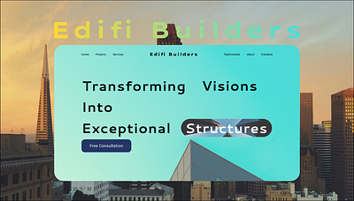 Real State company website landing page branding builders business design e commerce figma graphic design landing page modern new design real state ui uiux