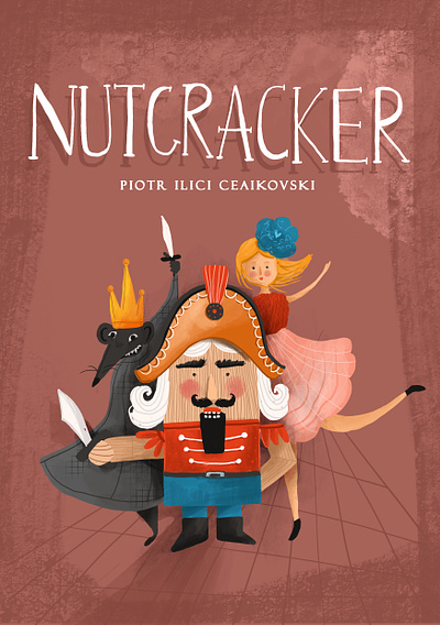 Nutcracker - illustration art ballet ceaikovski characters children classical music colorful colors digitalart drawing illustration music nutcracker procreate tchaikovsky