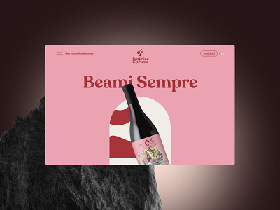 Beatrice Cortese Wines - Italian winemaking Website animation branding clean design minimal ui web web design website winemaking winery wines