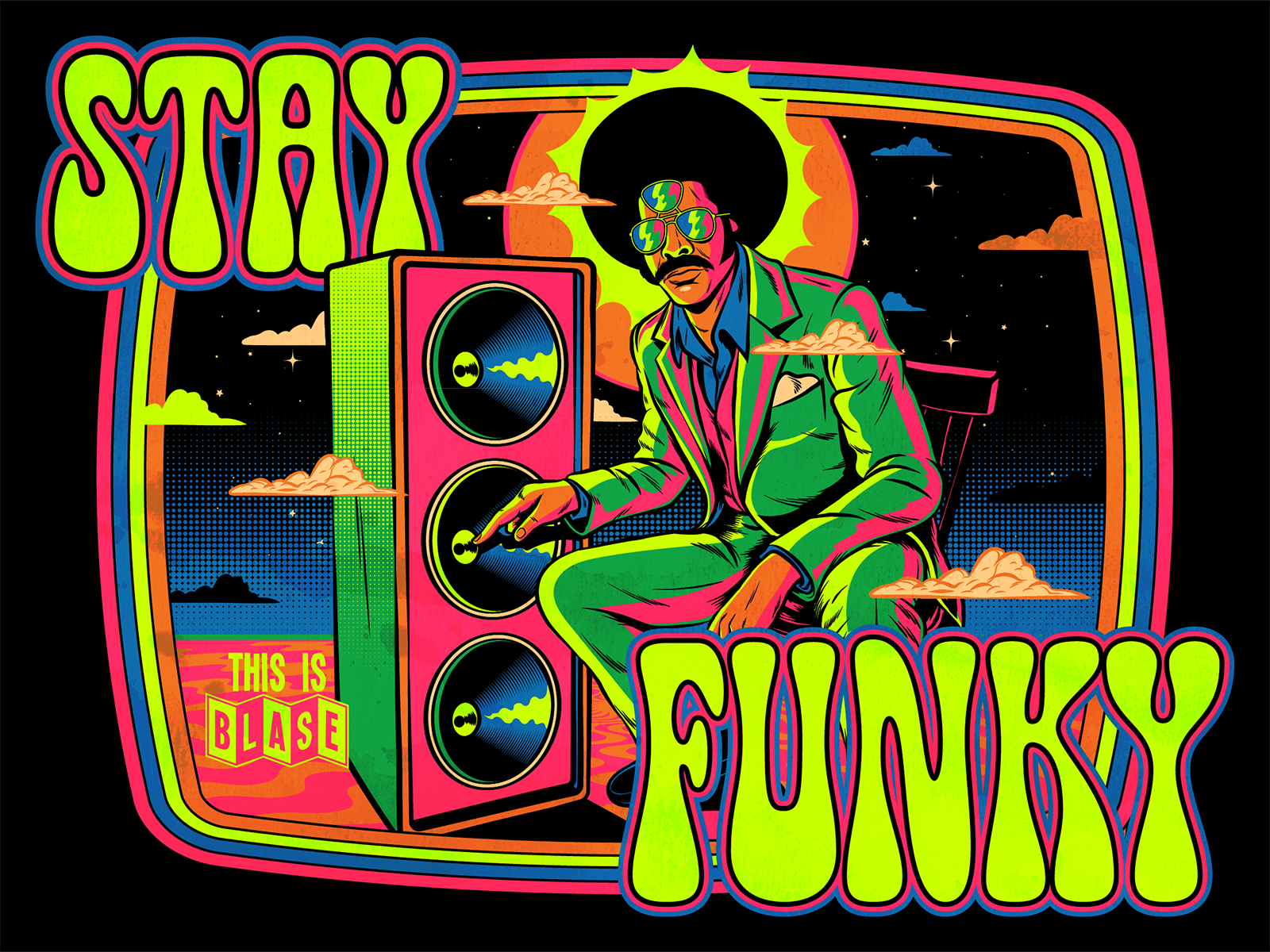 Stay Funky! by Roberlan Borges Paresqui on Dribbble