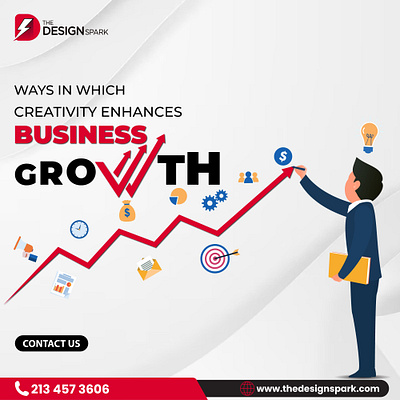 Business Growth apparel branding business growth design energy graphic design illustration logo merch the design spark ui vector