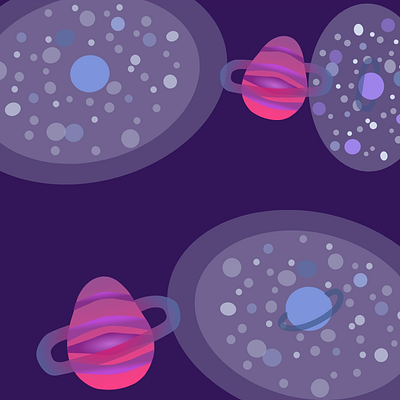 Space Eggs🥚 animated svg easter animation svg animation svgator