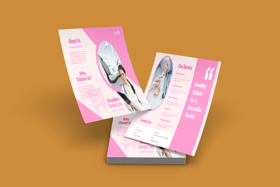 Tri fold brochure branding graphic design motion graphics