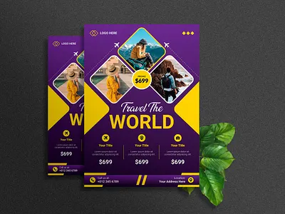 Travel Flyer Design business flyer business flyer design flyer flyer design flyers graphic design travel flyer travel flyer design travel flyers