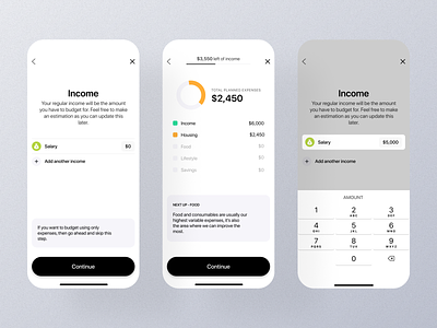 Income Mobile App Ui earning management earning screen earning tracker earningui income management income screen income tracker incomeui ravenu screen revenu management revenu tracker revenu ui
