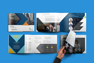 Annual Report annual report brochure design business card catalog company profile design flyer design graphic design magazing design