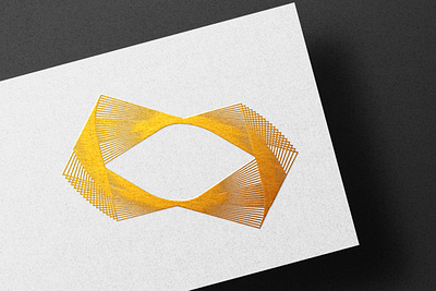 Geometric line art branding design geometric line graphic design illustration logo logo design typography ui ux vector