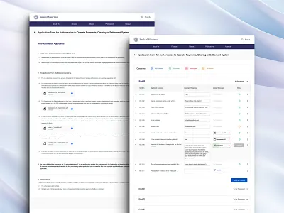Digital Transformation for Bank bank design digital form online ui upload ux