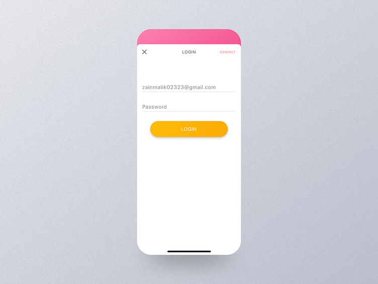 Login Mobile App Ui by UI Ants on Dribbble