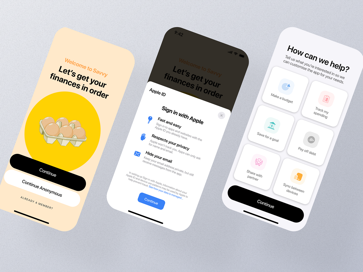 Onboarding Mobile App Ui by UI Ants on Dribbble