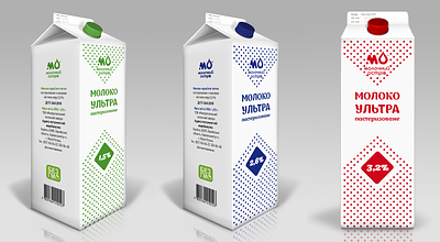 Milk package carton brand branding carton of milk dairy products designer ukraine graphic design milk package packaging product