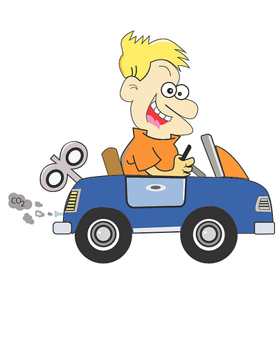 Cartoon Boy driving car adobe illustrator animation branding cartoon design graphic design illustration logo