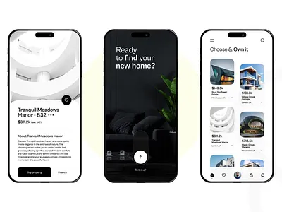 Home Owners animation app design experience interface motion graphics ui ux