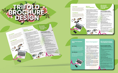 Tri Fold Brochure Design branding flyer graphic design post tri fold brochure