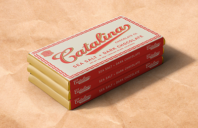 Chocolate Packaging Design branding candy chocolate chocolate bar food food branding logo design los angeles packaging packaging design retro script script logo vintage vintage branding vintage design vintage logo vintage packaging vintage packaging design wes anderson