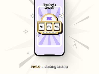 Game reveal animation branding game gamification gamify reveal slot machine ui