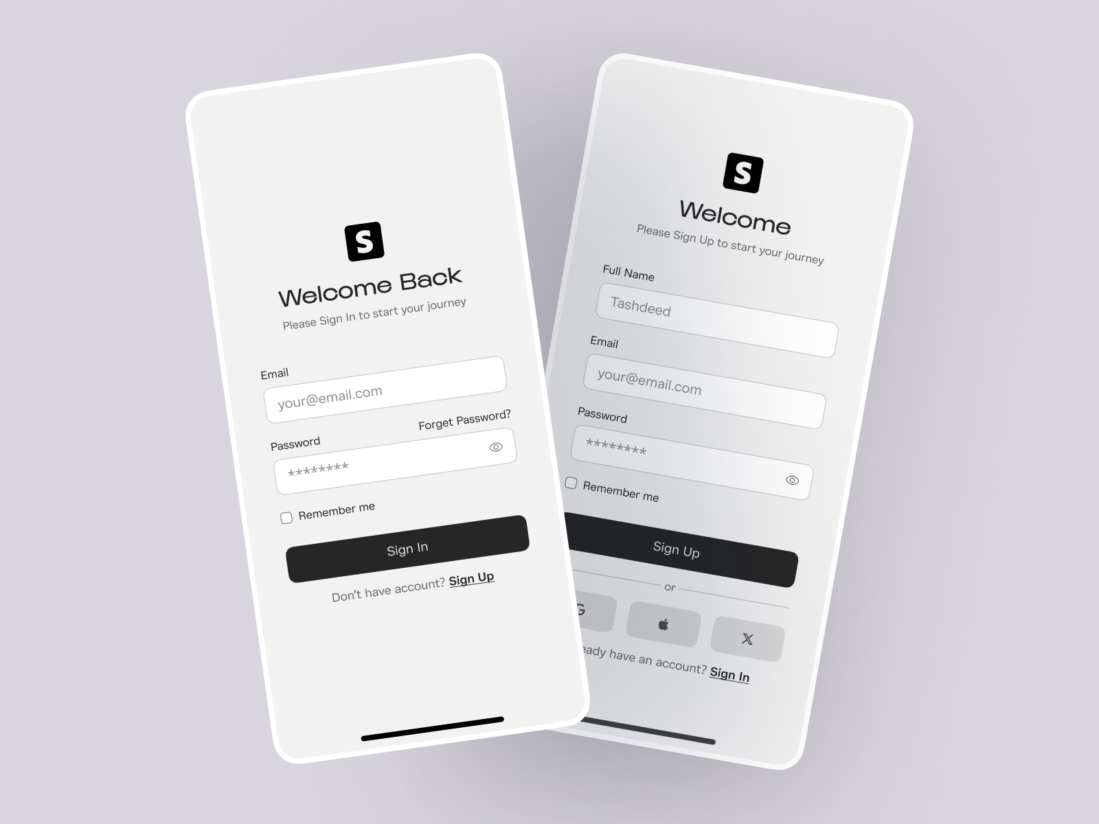 Sign Up Screen android design graphic design ios design mockup product design sign up screen ui ui design ux design