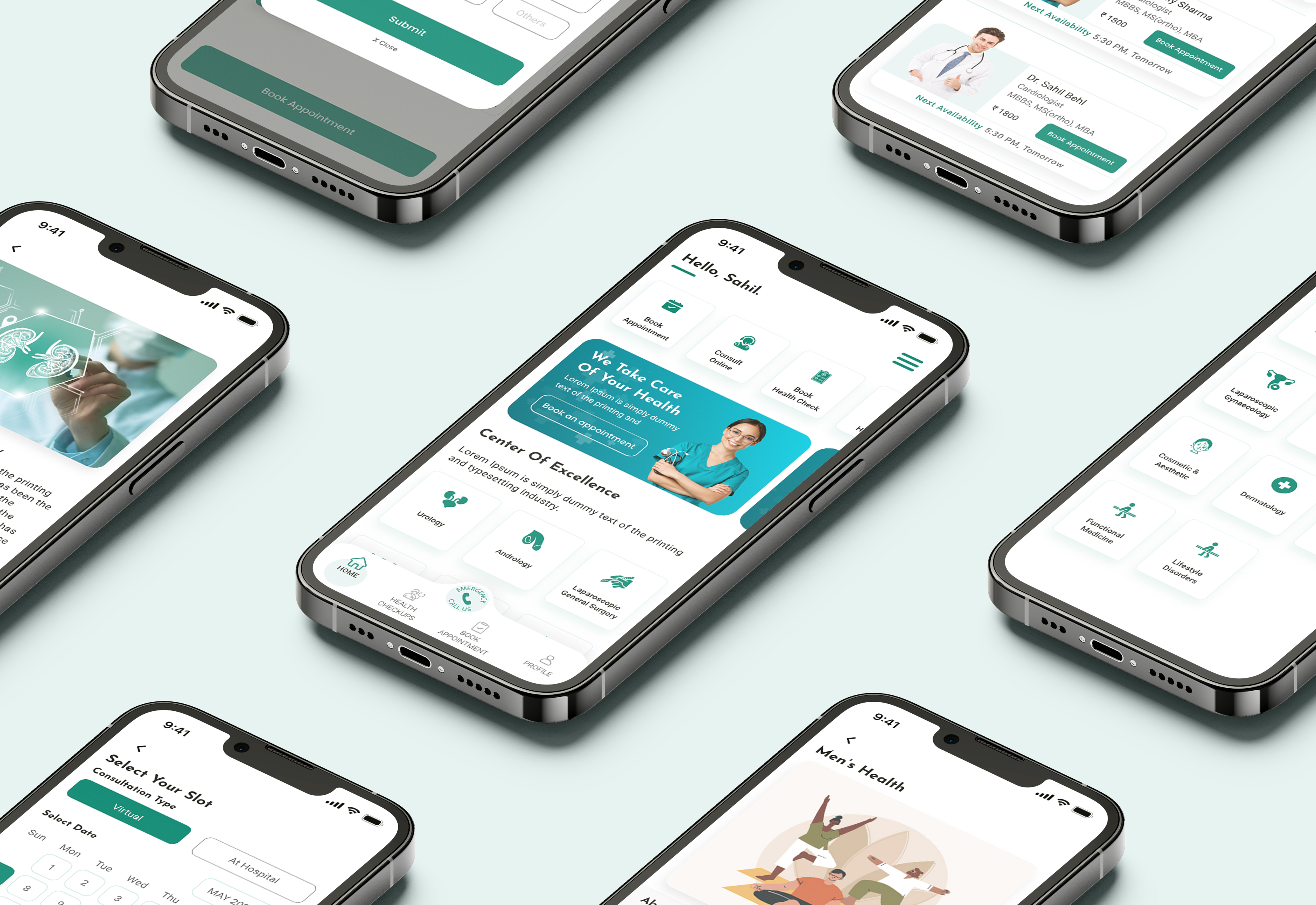 Example of Minimal Mobile App And Website
